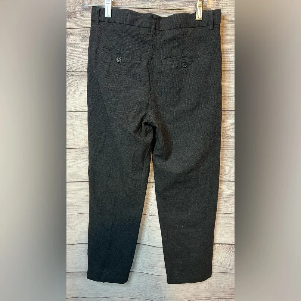 H&M Boys Charcoal‎ Pants Adjustable Waist Size 16